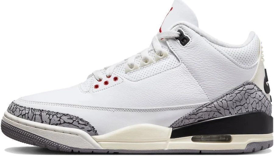 Jordan 3 Retro Mid White Cement Reimagined - Dn3707-100