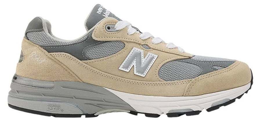 New Balance 993 Made in USA 'Heritage Pack - Incense Medium Grey' | Tan | Men's Size 9.5