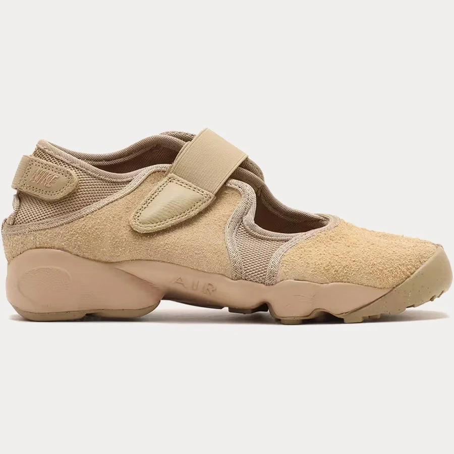 Nike Air Rift Suede Parachute Beige / Hemp Slip On Sneakers Beige / Nike - US / US