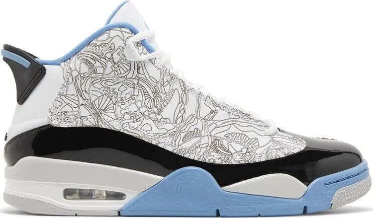 Nike Air Jordan Dub Zero 311046-114 White University Blue Black Men's