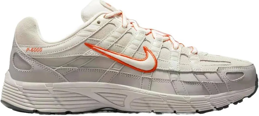 Nike P-6000 Panelled Trainers - White