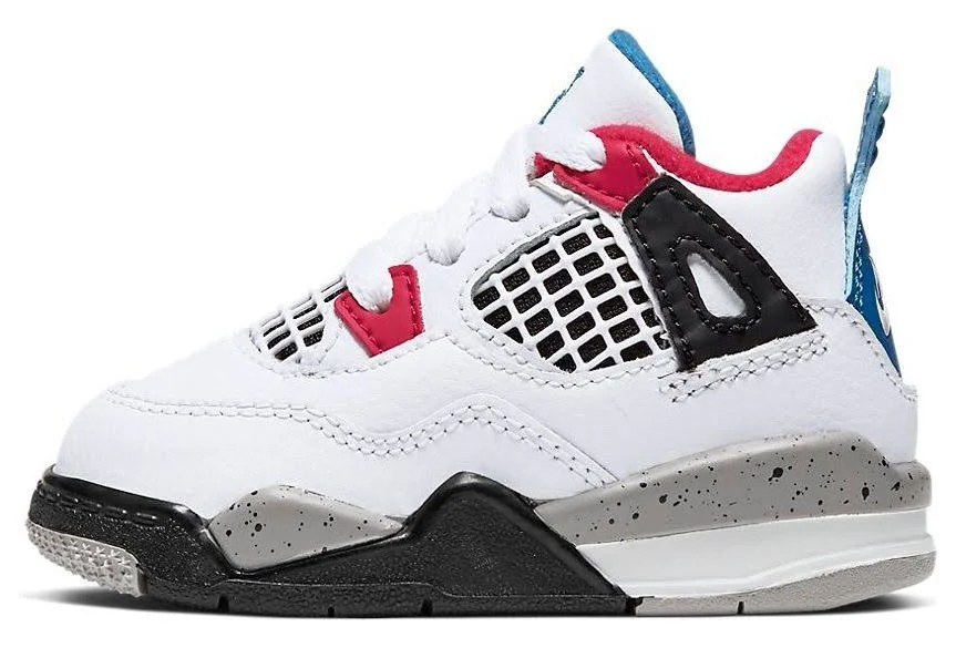 Jordan 4 Retro Se "what The 4 - White/blue/black
