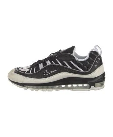 Nike Nike Air Max 98 White Black Sneakers in Black, Men's US 10 | 10