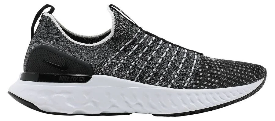 Nike Wmns React Phantom Run Flyknit 2 'Oreo' | Black | Women's Size 12