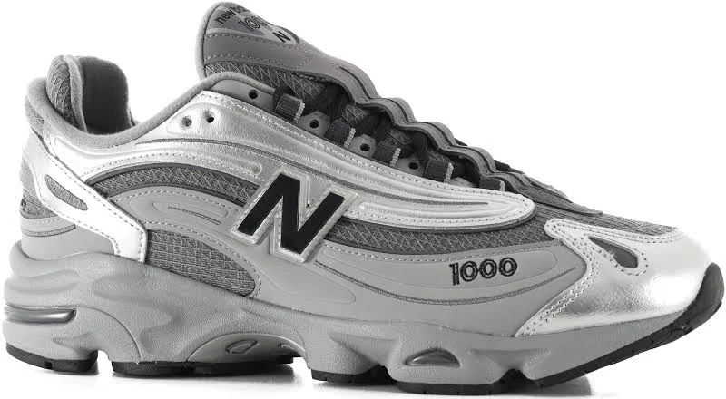 New Balance 1000 Shoes, Men's - silver metallic/slate grey 8