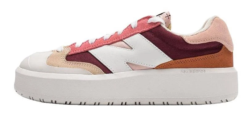 New Balance Ct302 Platform Men Sneakers - Pink/white/brown
