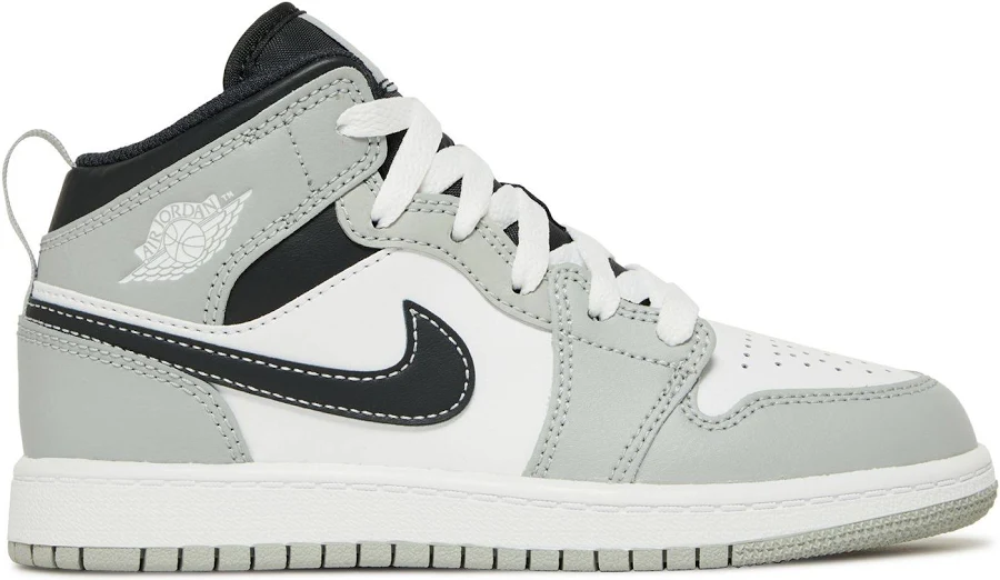 Air Jordan 1 Mid PS 'Light Smoke Grey' | Kid's Size 10.5