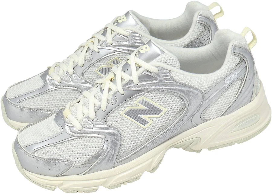 Balance 530 Nb White Silver Men Unisex Casual Lifestyle Shoes