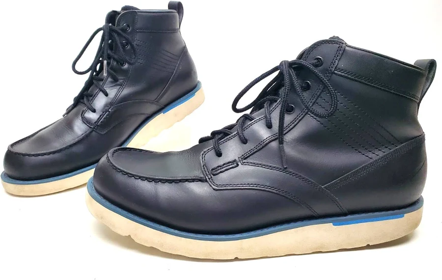 Nike Acg Kingman Lightweight Welted Black Leather Toe Boots Men's Us