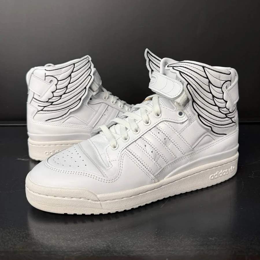 Adidas Wings 4.0 X Jeremy Scott Cloud White 2022 Gx9445 Rare Ds