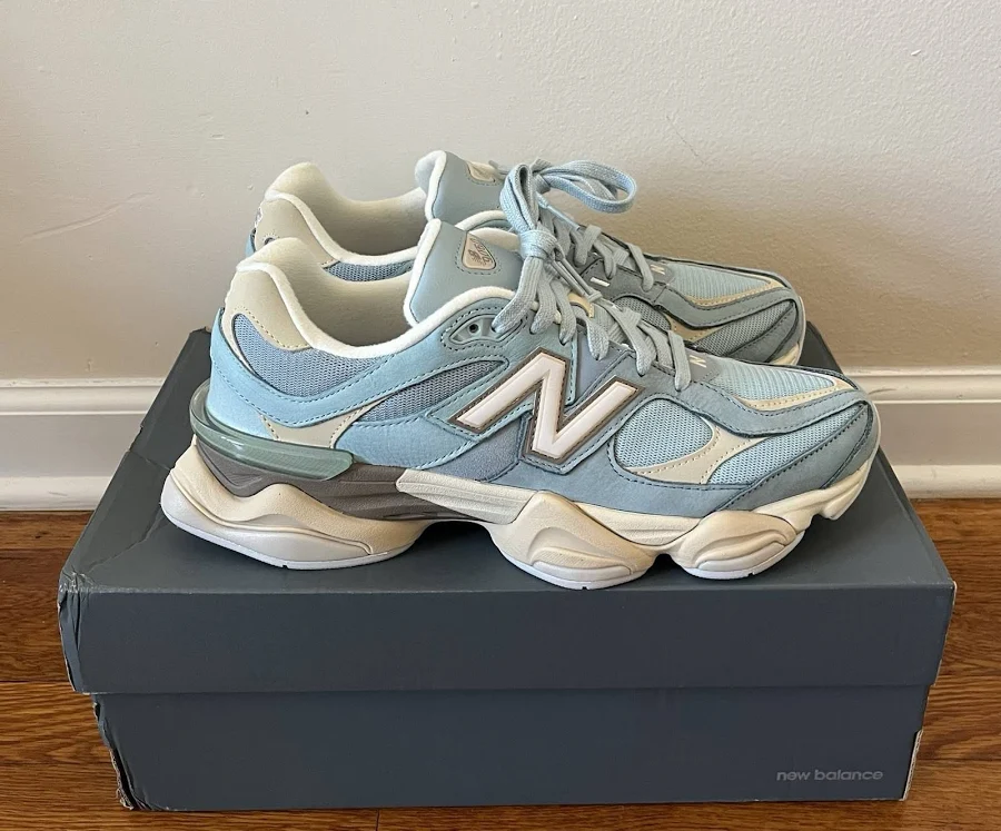 With Box Balance 9060 Blue Haze Mens Sneaker Size 105 G2u