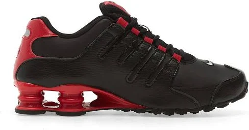 Nike - Shox NZ sneakers - men - Calf Leather/Artificial Leather/Fabric/Synthetic Rubber - 9 - Black