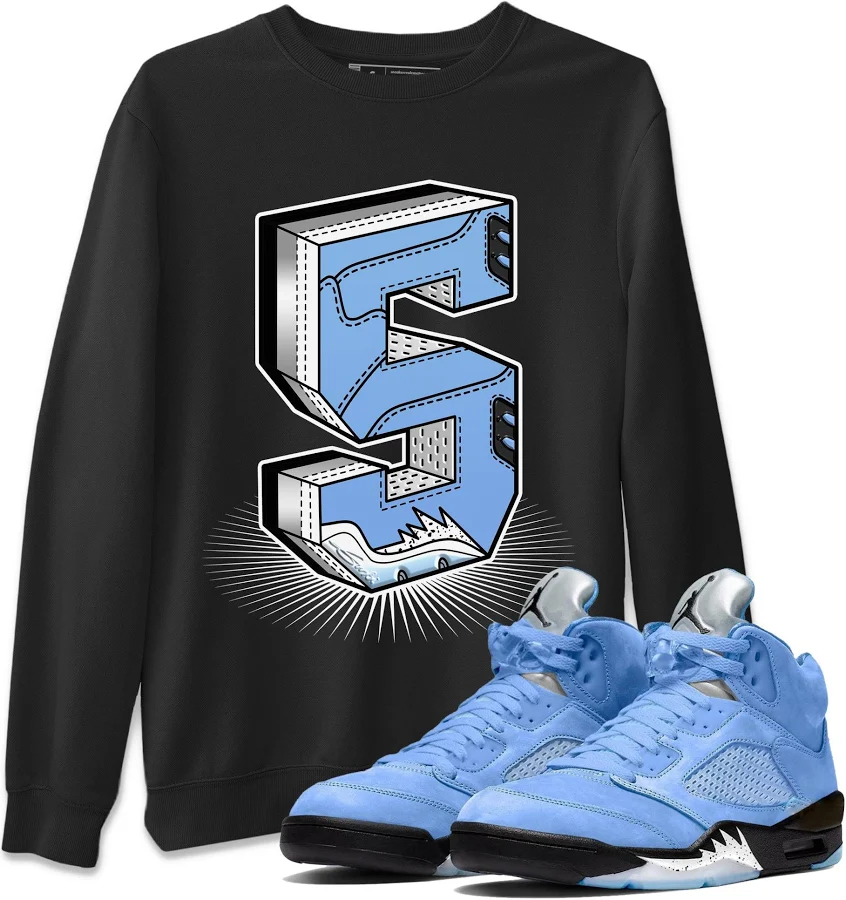 Jordan 5 UNC T-Shirt