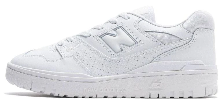 New Balance Men's 550 'Triple' - White - Low-top sneakers - 12