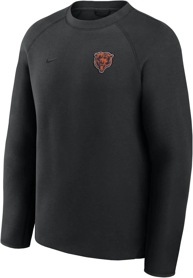 Nike Men's Chicago Bears Tech Fleece Raglan Sweatshirt