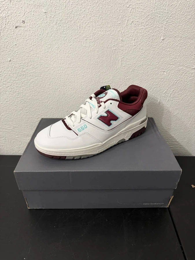Balance 550 Burgundy Cyan
