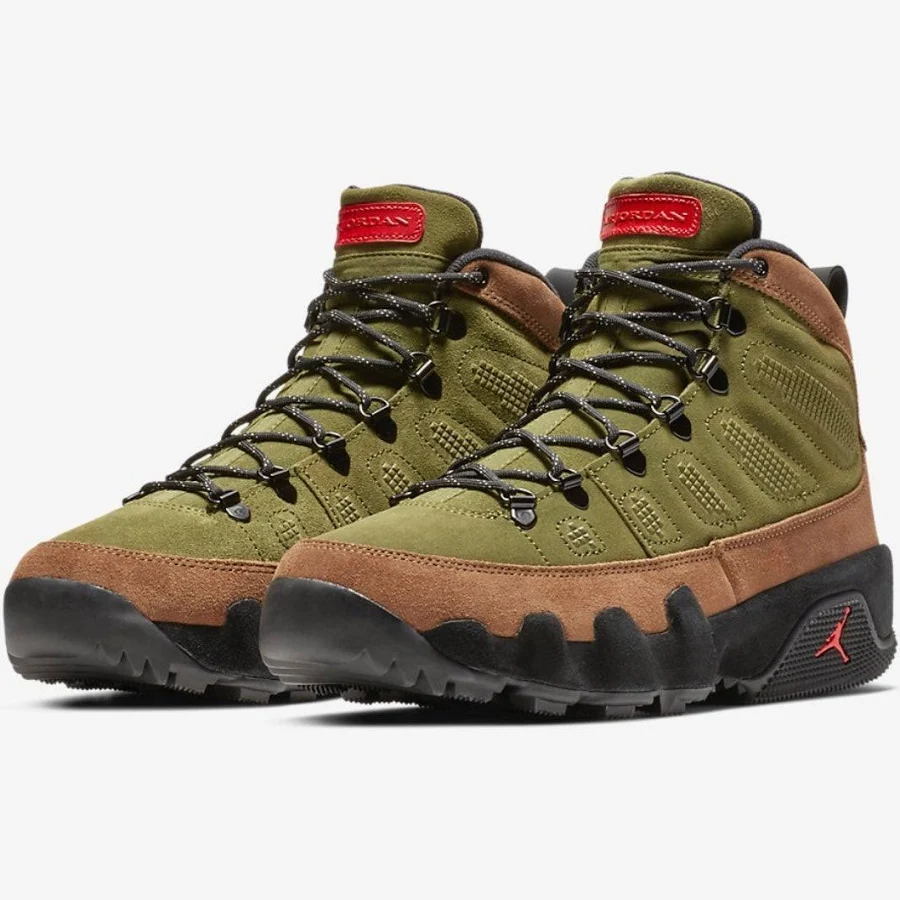 Nike air jordan 9 Retro Boot NRG 'Beef and Broccoli 2018, 8.5