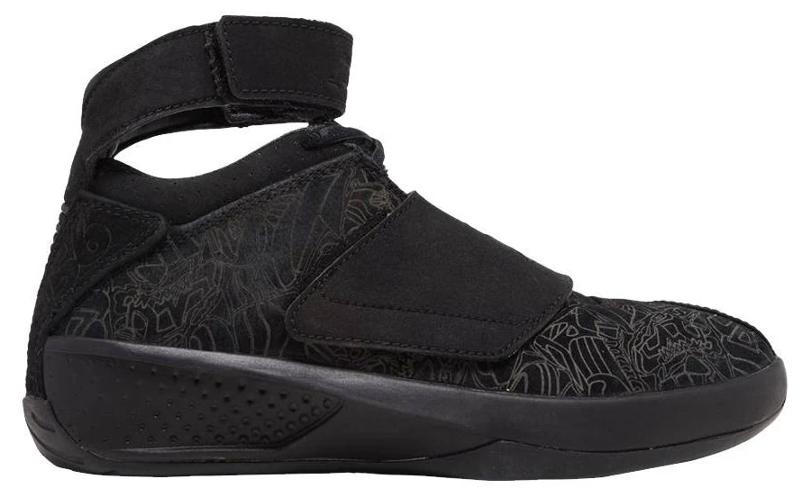 Jordan 20 Retro Gs Women Sneakers - Black