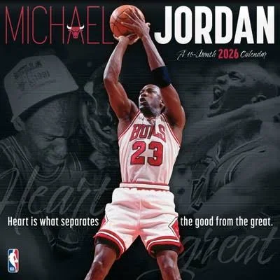 DateWorks 2026 Michael Jordan Wall Calendar