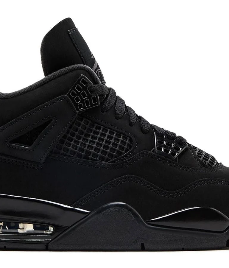Jordan Shoes | Jordan 4 Retro ‘Black Cat’ 2025 | Color: Black | Size: 5.5 | Mikeliahtrill's Closet