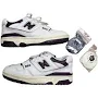 New Balance 550 Leather Trainers Burgundy Size 4.5 UK