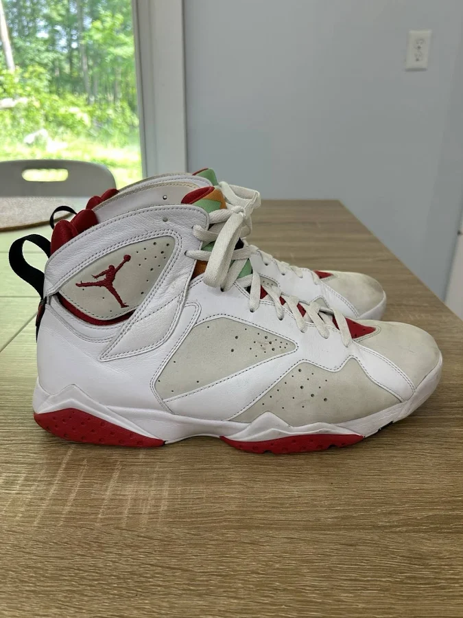 Air Jordan 7 Retro Infrared Red/white