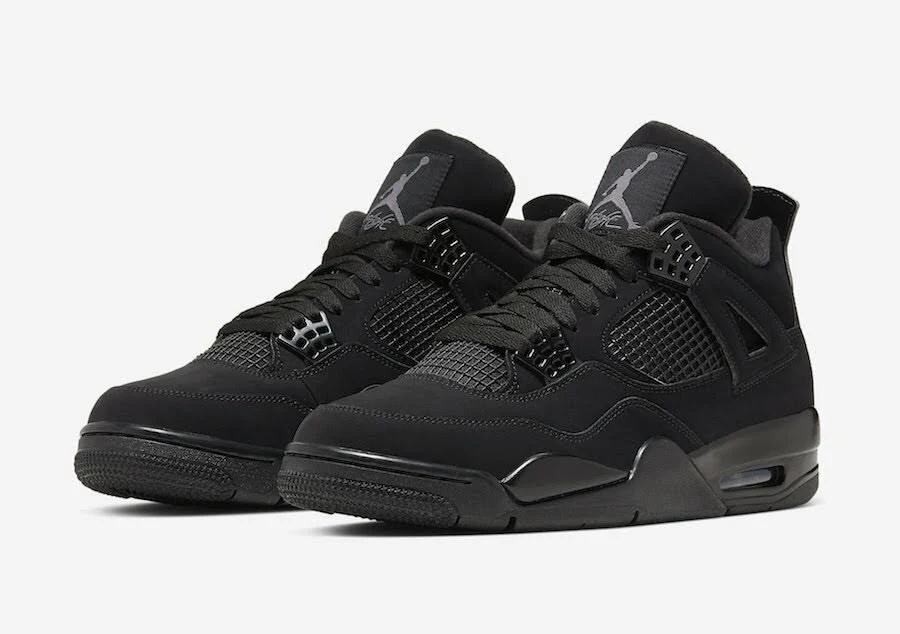 Air Jordan 4 Retro Black Cat 2020 Size 13 Cu1110 010