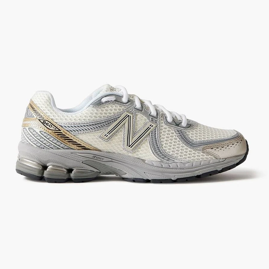 New Balance Men's 860V2 Brand-Embroidered Mesh Low-Top Sneakers