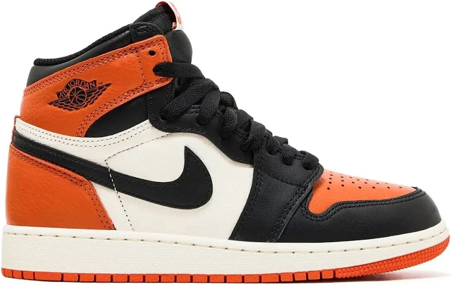 Jordan 1 Retro High Og Shattered Backboard (2025) (gs) Size 4.5, Ds