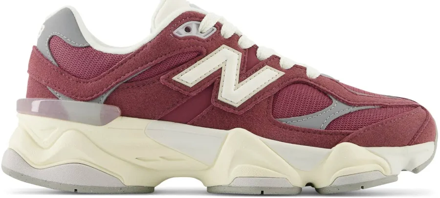 Lace-up trainers 9060 | Burgundy