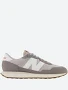 New Balance - 237 in Grey/White GREY/WHITE / 11 M / 12.5 W