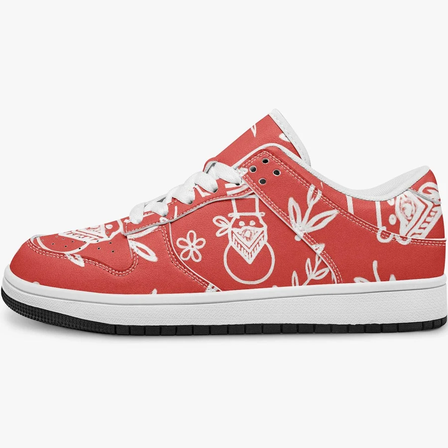 Snowman Dunk Low-Top Sneakers
