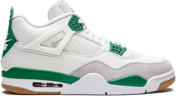 Jordan - Air Jordan 4 SB "Pine Green" sneakers - unisex - Leather - 7 - White