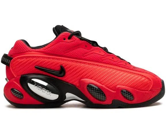 Nike Women's X Nocta Glide "Bright Crimson" Sneakers - Red - Low-top sneakers - 8.5