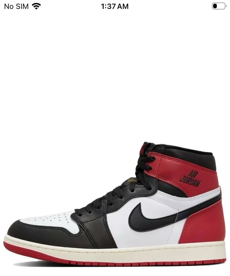 JORDAN 1 Retro High Og Black Toe Reimagined - DZ5485-106