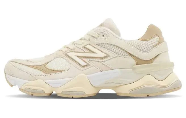 New Balance 9060 Athletic Women Sneakers - Sea Salt/brown