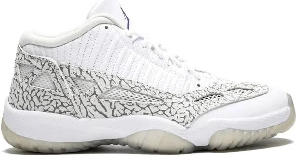 Jordan - Air Jordan 11 Retro Low "Cobalt" sneakers - unisex - Calf Leather - 9 - White
