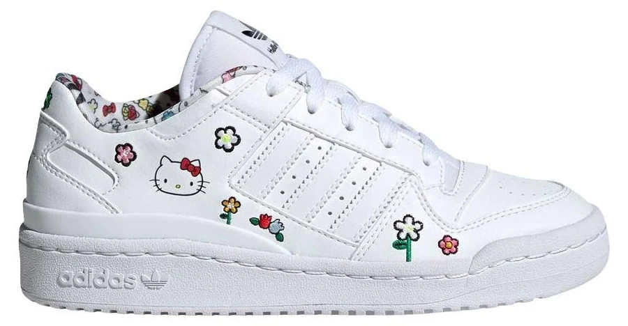 adidas Girls Kids X Hello Kitty Forum Low C Sneakers