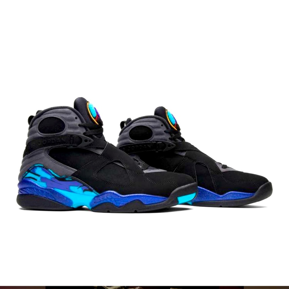 Authentic Retro Air Jordan Aqua 8 2015 Release