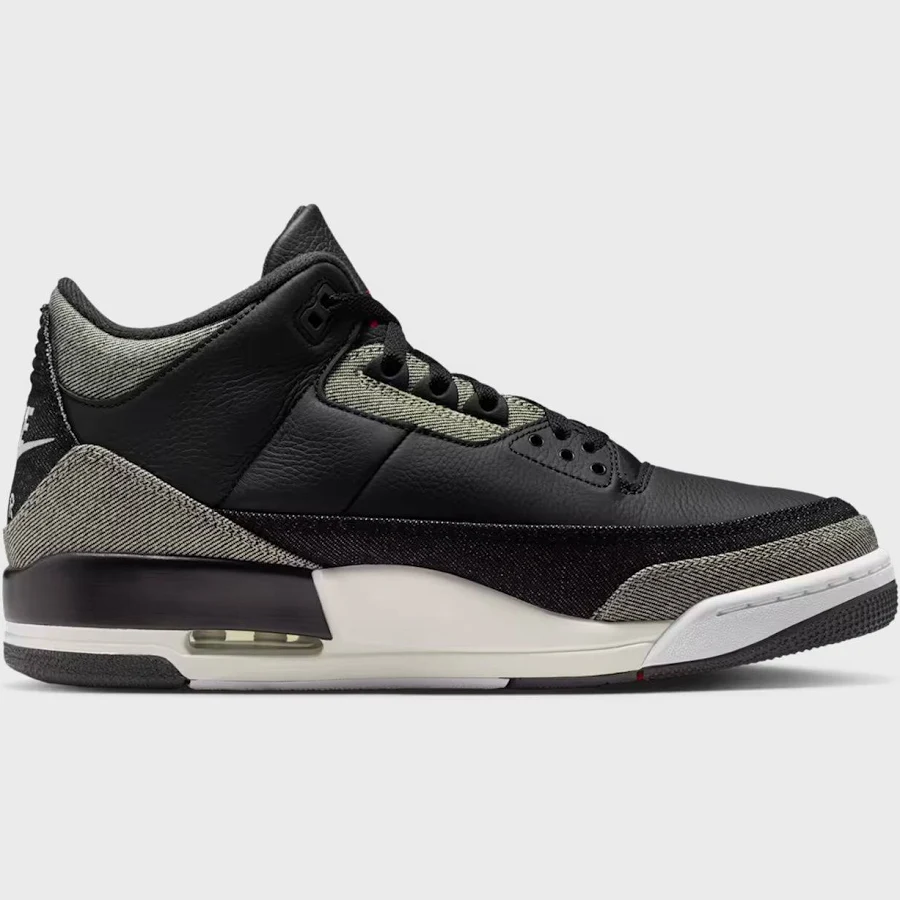 Levi's x Air Jordan 3 Retro "Black
