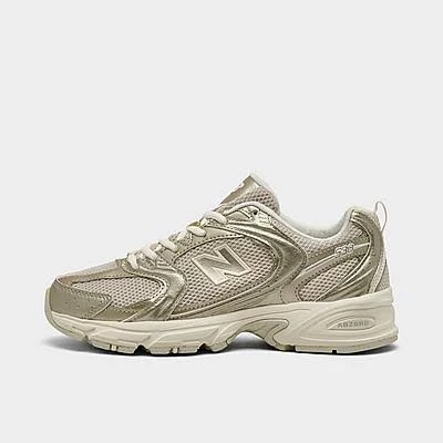 New Balance Women's 530 Casual Shoes in Gold Metallic/Linen | Size: 10.0