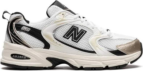 New Balance - 530 "White Beige" low-top sneakers - unisex - Calf Leather/Mesh/Fabric/Rubber - 9.5