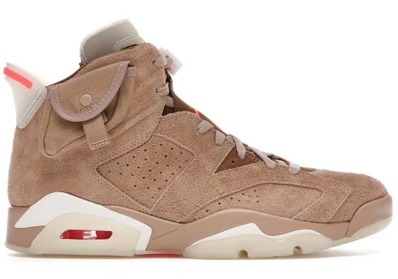 Air Jordan 6 Retro x Travis Scott "British Khaki