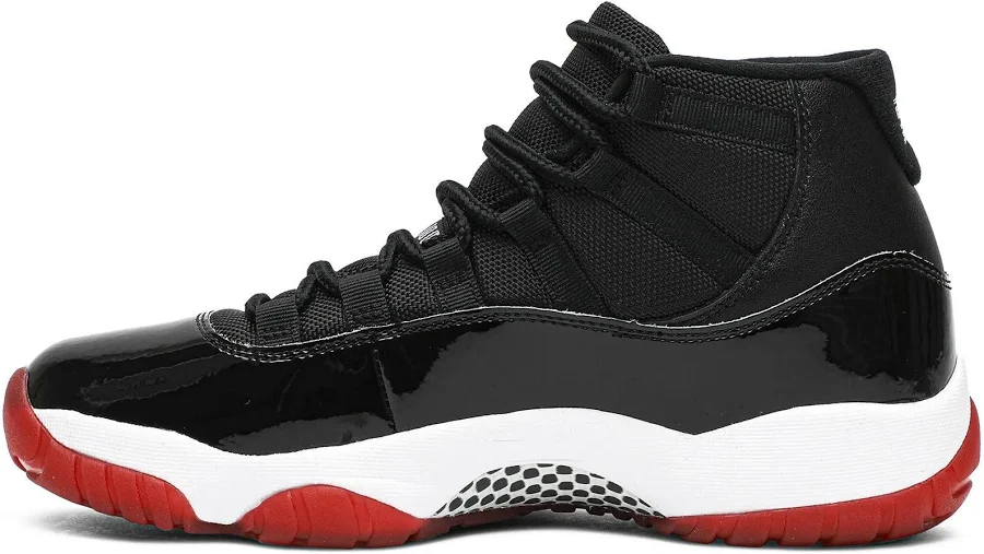 Jordan 11 Retro 'Bred' 2019, M12/W13.5