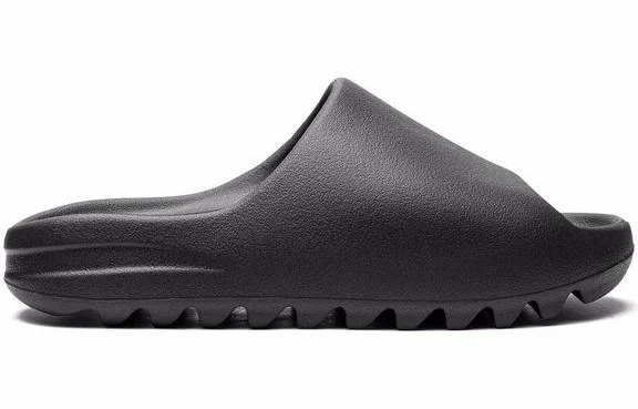 Yeezy Men's "Onyx" Slides - Black - Sandals