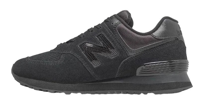 New Balance 574 Series Athletic Women Sneakers - Black