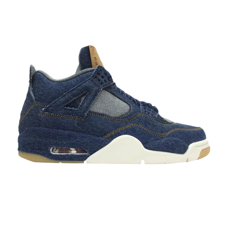 Levi's x Air Jordan 4 Retro 'Denim' Sample
