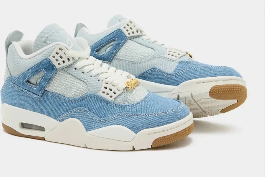 Jordan 4 Retro TEX Denim Worn Blue (Women's) 10W / New