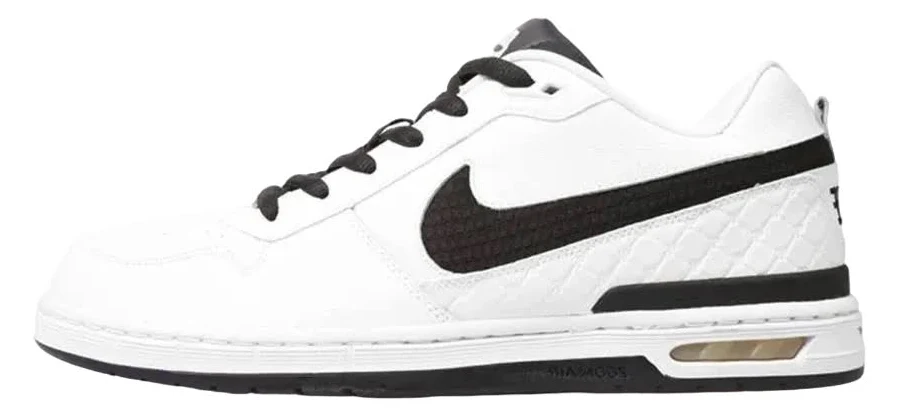 Nike SB Zoom Air Paul Rodriguez Low "White/Black/Light Grey"