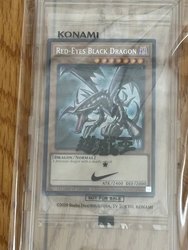 Red-Eyes Black Dragon SE [NKC1-EN002](Yu-Gi-Oh x Nike Air Max 95 QS Air Muscle House of Duel Limited)